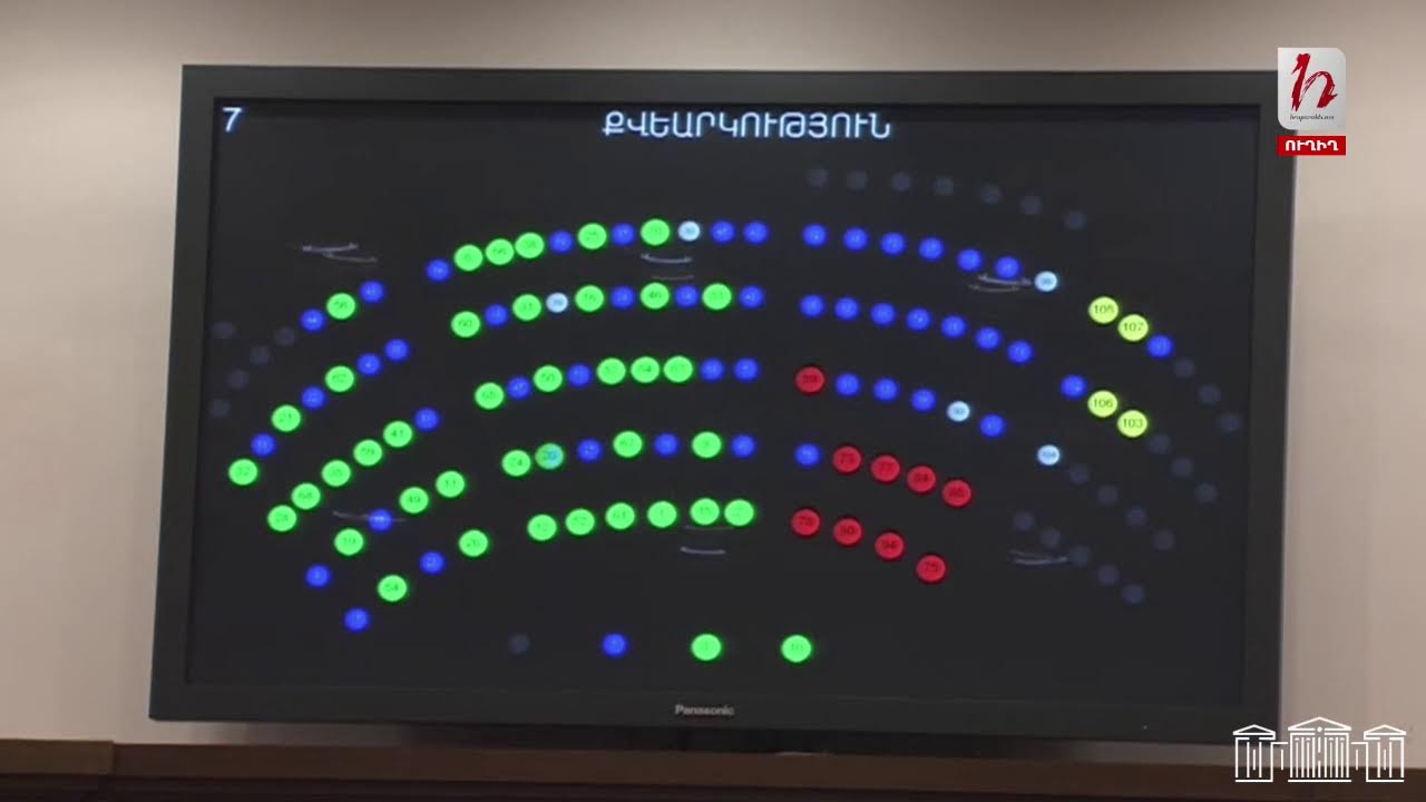  ԱԺ արտահերթ նստաշրջան․ Ուղիղ