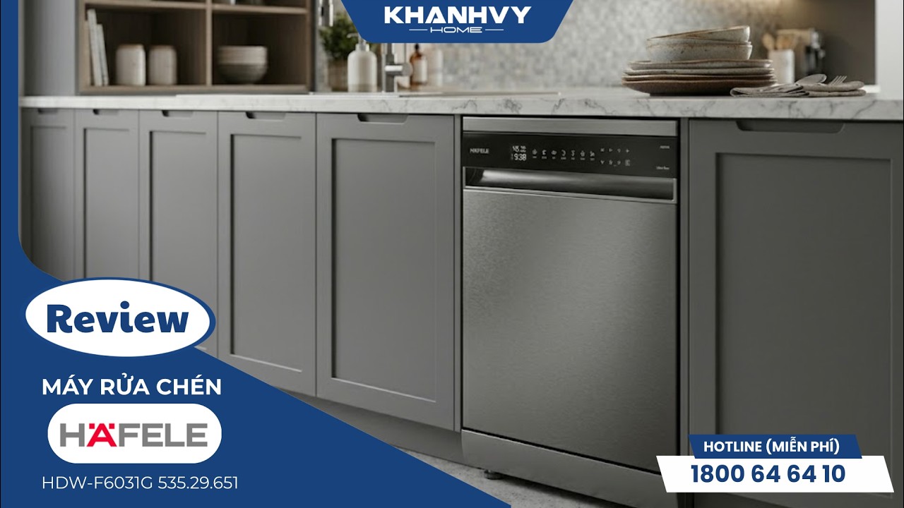 Máy rửa chén Hafele HDW-F6031G 535.29.651