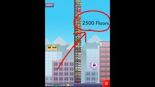 Tallest Tiny Tower 2700 FLOORS! (New World Record 2018)
