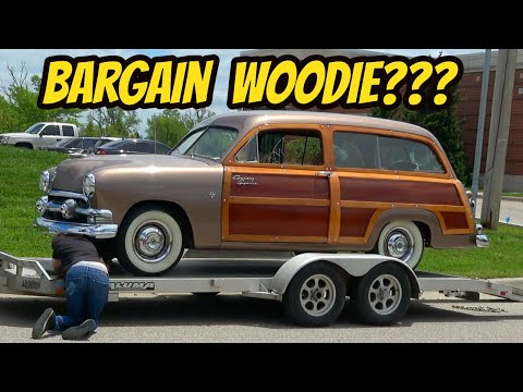 Thumbnail for The First Adventure With My Woodie FAILED: 1951 Ford Country Squire New Project! by Ford Country Squire