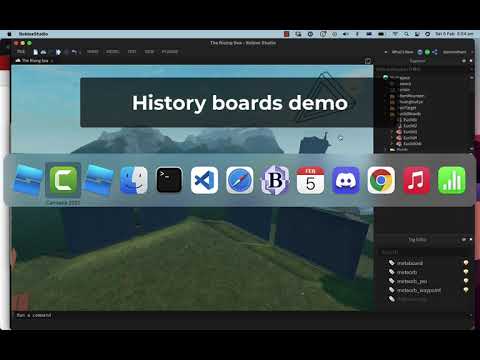 metauni-dev - History boards demo