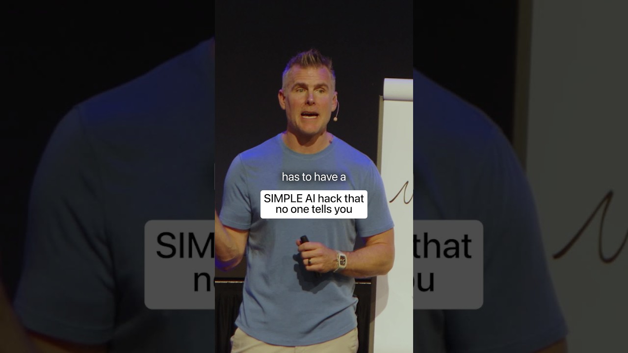Video thumbnail for Simple AI tip to get you better results #AIFS