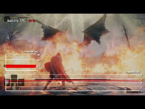 Elden Ring PS5 Patch 1.09 Ray Tracing ON vs OFF Frame Rate Test