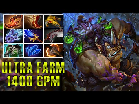 1400 GPM Alchemist Battle fury Fast Farm guide - Godadico Dota