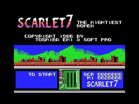 Scarlet 7 - The Mightiest Women (1986, MSX, Soft Pro International)