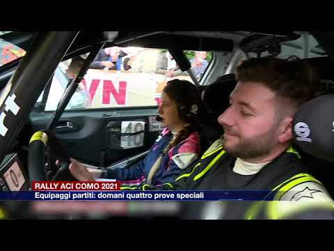 Etg - Rally Aci como 2021, equipaggi partiti. Domani quattro prove speciali