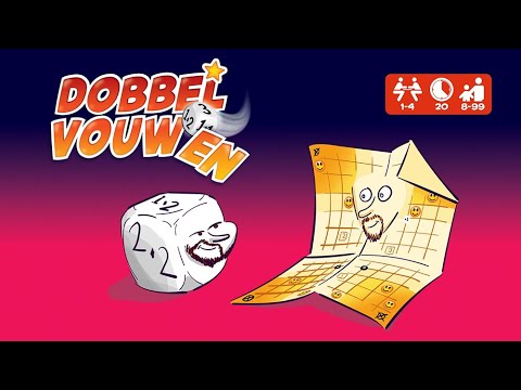 Dobbel Vouwen speluitleg (Door Bord voor je Kop) - 999 Games