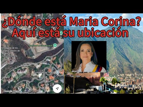 Where is Maria Corina Machado? Here's her location.
