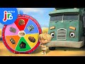 Hank’s Mystery Wheel of Friends 🚛💛 Trash Truck | Netflix Jr