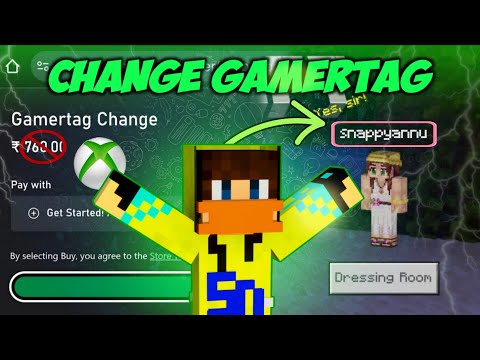 How To Change Xbox Gamertag Of Minecraft For Free | Change Minecraft Gamertag For Free | In Hindi