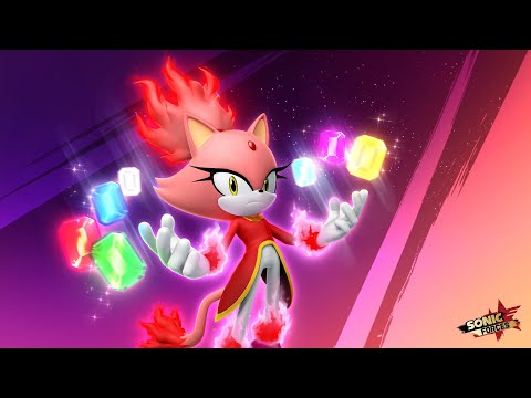 Super Recap with Burning Blaze - Sonic Forces Mobile