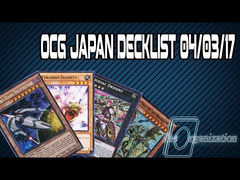 OCG Japan Decklist 04/03/2017 (Yu-Gi-Oh)