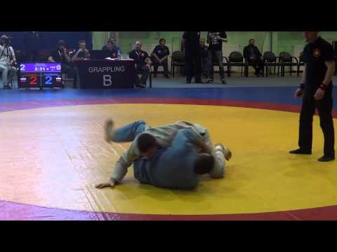 ЧР по Грепплингу ГИ UWW  2015   100 кг 1 4 финала Селезнев Антон   Исрафилов