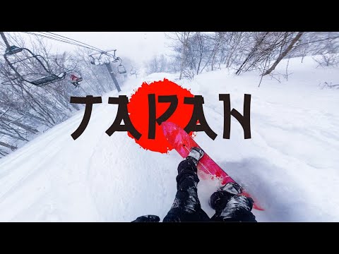 POV: First Time Snowboarding in JAPAN! (only got 3 laps...)