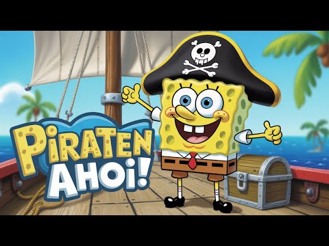 SpongeBob Pirates Ahoy 🚢 | SpongeBob Adventure Children's Song in SpongeBob Style