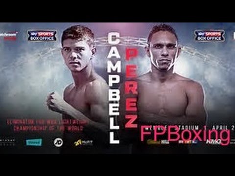 LUKE CAMPBELL vs DARLEYS PEREZ.Fight Results