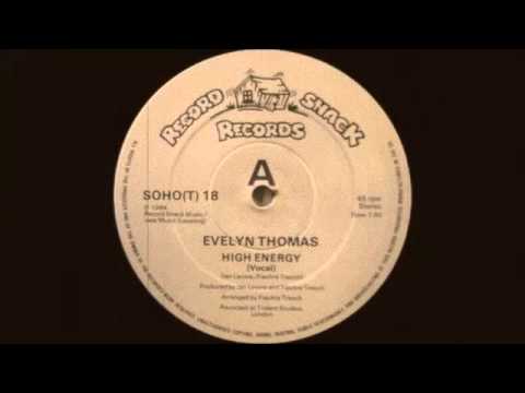 Evelyn Thomas - High Energy (Record Shack Records 1984)