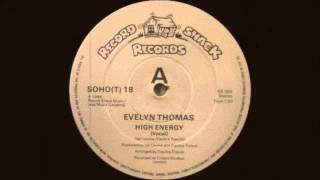 Evelyn Thomas - High Energy (Original Extended Version) Record Shack Records 1984