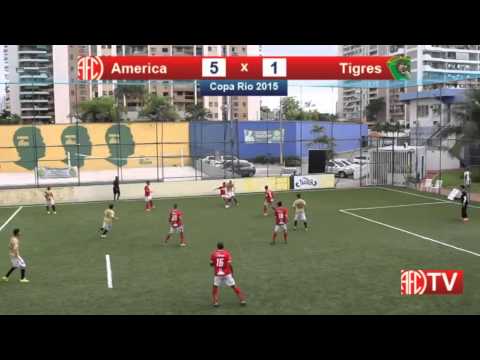 Copa Rio 2015 : America 9 x 3 Tigres do Brasil (Futebol 7)