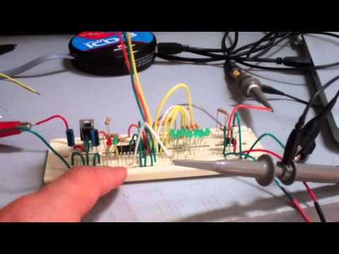 MIDI to Control Voltage (CV) converter using PIC16F873a