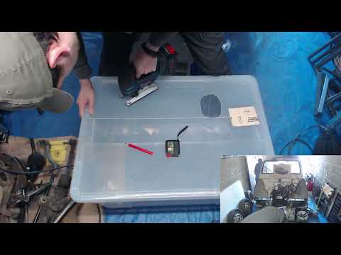 Fabriquer une cabine de sablage DIY (IKEA) - Renault 4L R4 - Préparation 4L Trophy