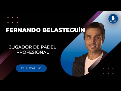 Fernando Belasteguín - Jugador de Pádel Profesiona & Nº1 del Mundo 16 años seguidos