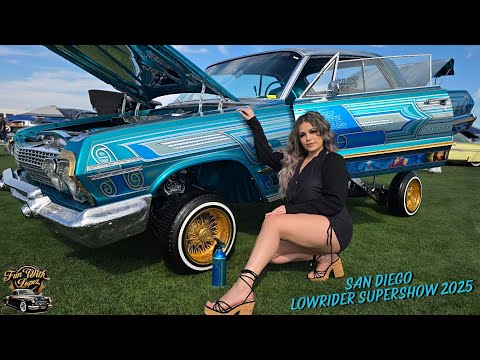 San Diego Lowrider Supershow 2025: West Coast Car Culture Showcase!