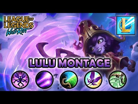 WILD RIFT: LULU Montage | Insane Support | Wild Rift Montages | Eryx Gaming