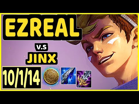 LEO (EZREAL) vs JINX - 10/1/14 KDA BOTTOM ADC CHALLENGER GAMEPLAY - KR
