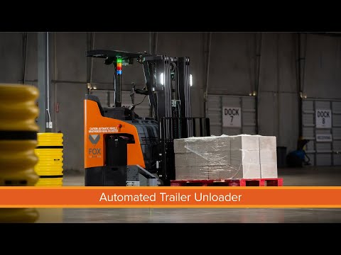 Fox Robotics – Automated Trailer Unloader Forklift
