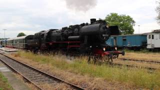 preview picture of video 'Ausfahrt Meyenburg - Abschied von 52 8177-9'