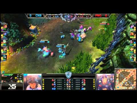 CBLoL Brazilian League 2014 Finals: CNB e-Sports Club vs paiN Gaming G1 (07.06.2014)