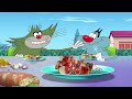 हिंदी Oggy And The Cockroaches FOOD ONLY Hindi Cartoons For Kids