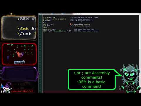 Assembly Hello World on the BBC Micro Assembled with BBC Basic! - 6502 Lesson H11