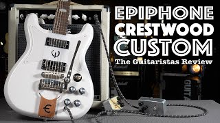 Video thumbnail for Epiphone Crestwood Custom - Vintage Reissue Guitar Review by The Guitaristas