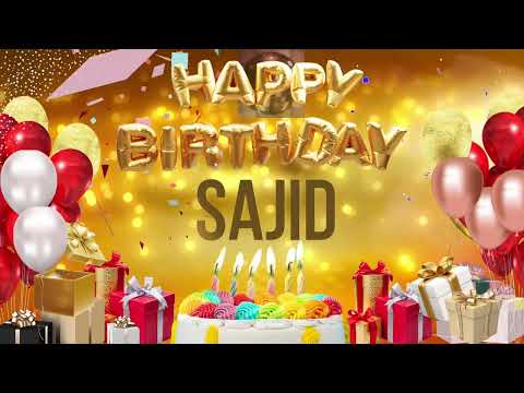 SAJiD - Happy Birthday Sajid
