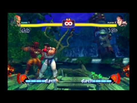 SF4: Dhalsim Combo Movie