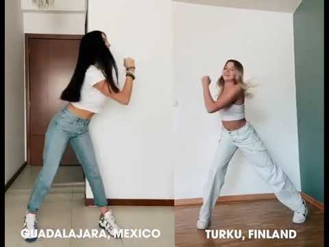 Sabina Hidalgo & Joalin Loukamaa dance "Dana Dana" May, 25, 2020 Joalina