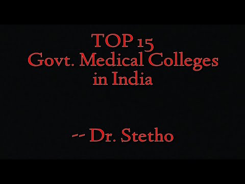 15 Best Medical Colleges in India with Ranking - AIIMS | NEET | JIPMER by Dr. Stetho
