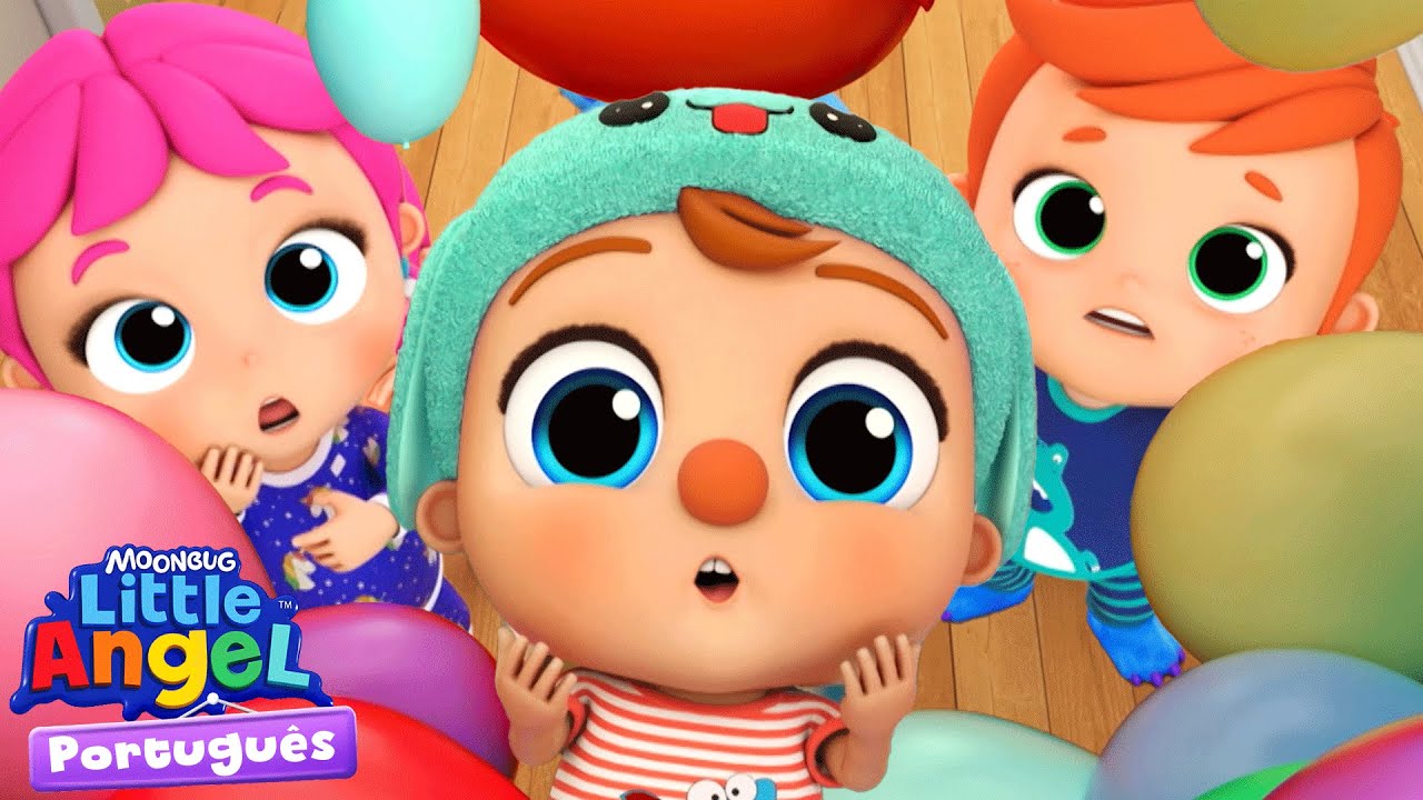 Primeiro de Abril é o Dia da Mentira, Joãozinho 🤡 Little Angel Brasil | Músicas Infantis