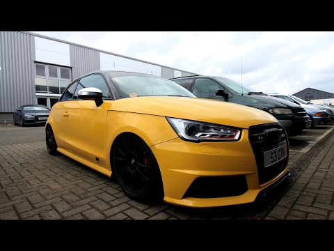Savage Audi S1 on Airrex suspension and Remus exhaust First Impressions and Review