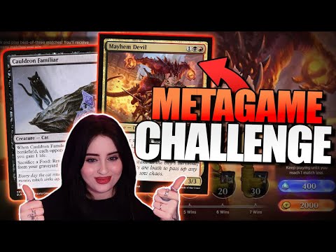 My FAVORITE deck of ALL TIME... | Rakdos Sacrifice | Metagame Challenge MTG Arena
