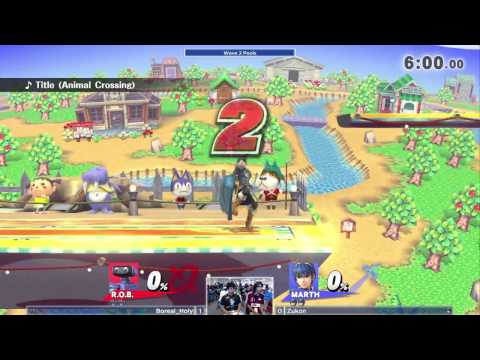 Summit - Boreal_Holy (ROB) vs Zukon (Lucina) - Smash 4 Singles Pools