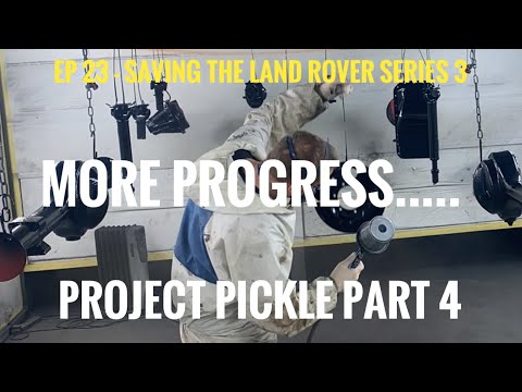 Land Rover Series 3 Restoration - part 4 of Project Pickle the 1976 88”