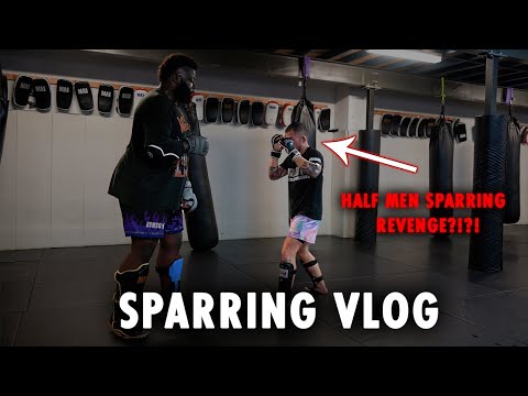 Half Men Sparring Revenge?!?! (Sparring Vlog)