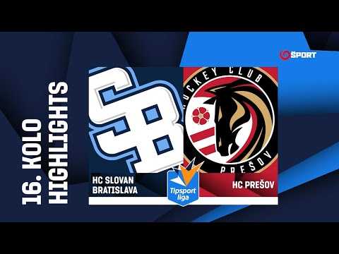 16. kolo: HC Slovan Bratislava - HC Prešov 5:3 (0:0, 3:0, 2:3)