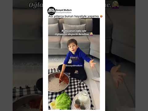 Abi yıllarca bunun hayaliyle yaşamış 😂
