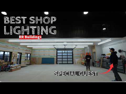 RRHQ Best Shop Lighting with Obsessed Garage and Cree Lighting