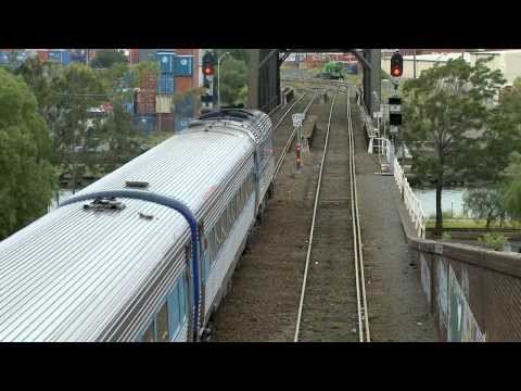Countrylink XPT Passenger Train At Dynon - PoathTV Australian Trains & Railroads
