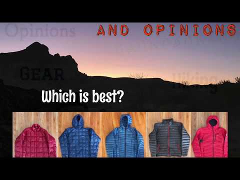 Down Puffy Comparison and Opinions: Which is best?